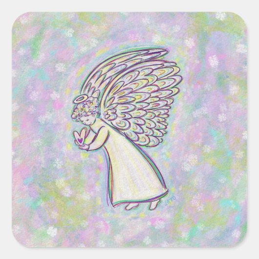 Good Guardian Angel Art Custom Aufkleber Decals (Vorderseite)