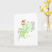 Good Hair Day Card Karte (Gelbe Blume)