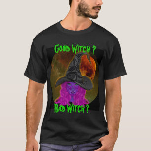 Good Hexe Bad Witch Halloween-Party T-Shirt