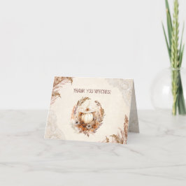 Good Hexe Halloween Brautparty Danke Karte