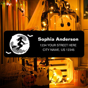 Good Hexe Halloween-Party Mail Rücksendeadresse