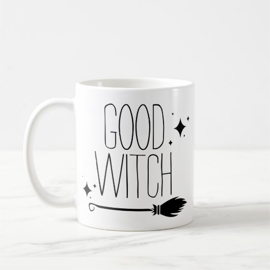 Good Hexe Halloween Spooky Niedlich Kaffeetasse (Links)