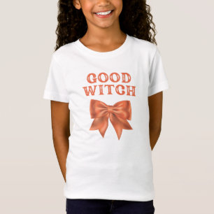 Good Hexe - niedlich orangefarbener, weißer T - Sh T-Shirt