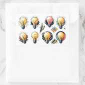 Good Idea! Rechteckiger Aufkleber (Tasche)