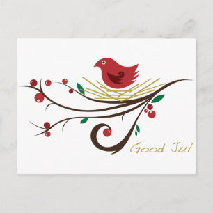 Good Jul Postkarte