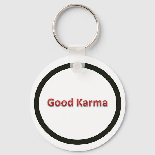 Good Karma Schlüsselanhänger (Vorderseite)