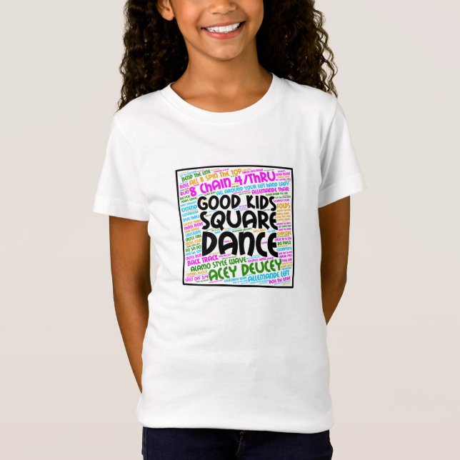 Good Kids Square Dance T-Shirt (Vorderseite)