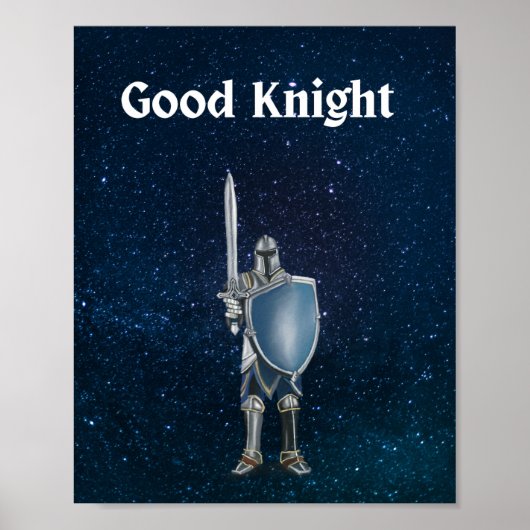 Good Knight Poster (Vorne)