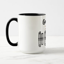 Good Life ist eine Einstellung Schwarz und Weiß Tasse