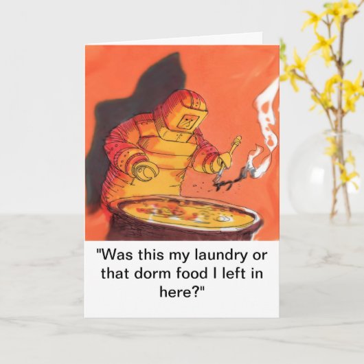 Good Luck From The Fool Karte (Gelbe Blume)