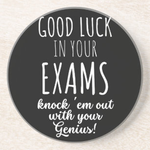 good Luck in your exams Getränkeuntersetzer