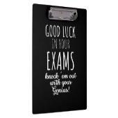 good Luck in your exams Klemmbrett (Rechts)