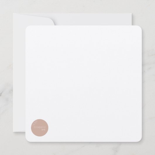 Good luck in your new home dankeskarte (Rückseite)