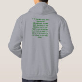 good luck irish rugby hoodie (Rückseite)