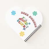 Good Luck Journal – Personalized Gift Notebook Notizblock (Rückseite)