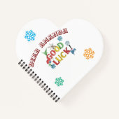 Good Luck Journal – Personalized Gift Notebook Notizblock (Vorderseite)