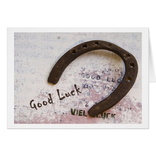 Good Luck Karte