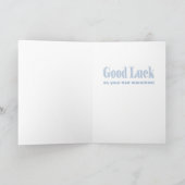 Good Luck Runner Card (customizable) Karte (Innenseite)
