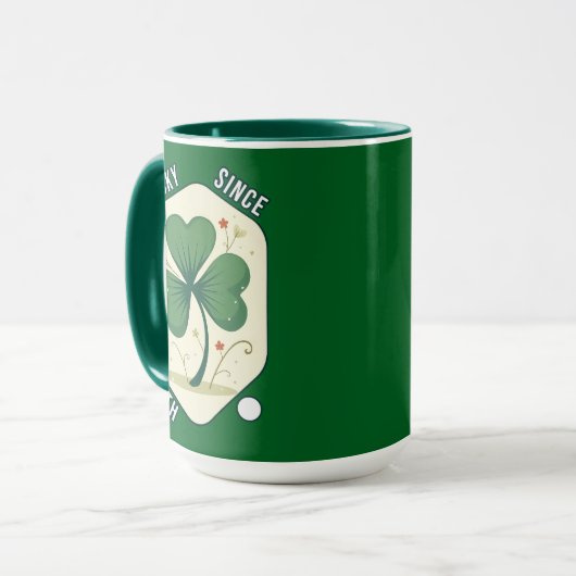 Good Luck Shamrock St Patrick’s Day - caneca Tasse (Vorderseite Links)