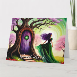 Good Luck wenskaart geluk, succes inspiratie Karte