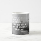 Good Man Psalms Bible Verse Kaffeetasse (Mittel)