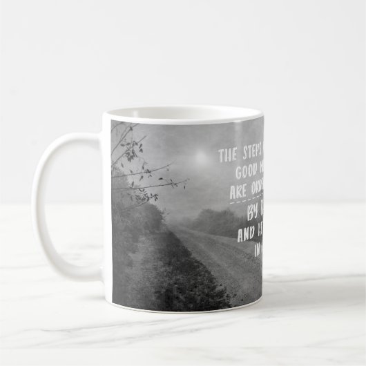 Good Man Psalms Bible Verse Kaffeetasse (Links)