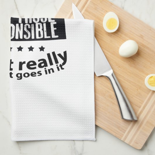 Good Marriage is Like a Casserole Geschirrtuch (Viertel Falte)