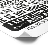 Good Men Still Exist I Know I Have One Born In Nov Poster (Ecke)