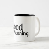 Good Moaning - Funny Mug Zweifarbige Tasse (VorderseiteRechts)