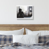 "Good Mornin Heartache" Leinwanddruck (Insitu (Schlafzimmer))