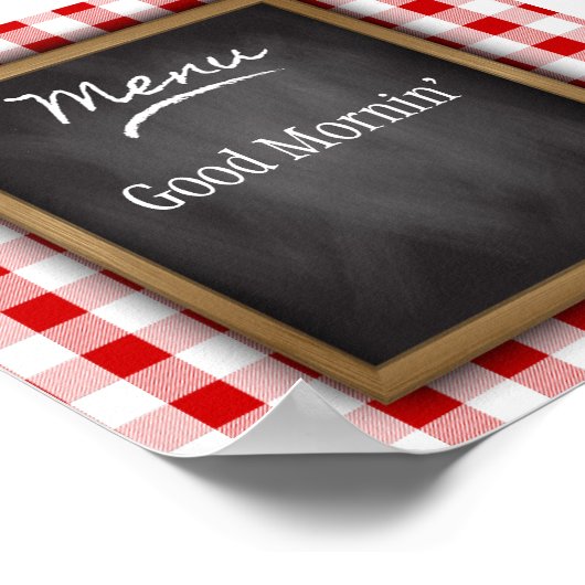 Good Mornin' Kitchen Art Poster (Ecke)