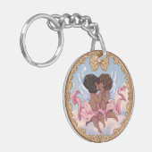 Good Morning Baby Angels Akryllischer Schlüsselanh Schlüsselanhänger (Vorderseite links)