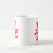 Good Morning Badass | Funny Retro Typografy Kaffeetasse (Mittel)