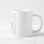 Good Morning, Beautiful Minimalist Mug Jumbo-Tasse (Rechts)