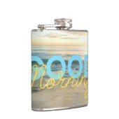 Good Morning Blue Sky Flachmann (Rechts)