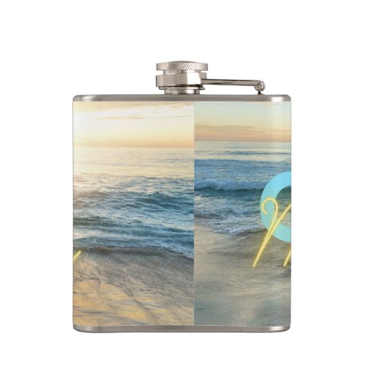 Good Morning Blue Sky Flachmann (Rückseite)