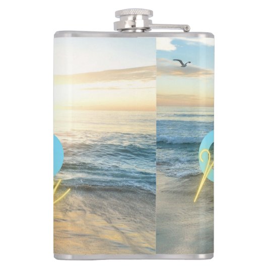 Good Morning Blue Sky Flachmann (Rückseite)