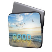 Good Morning Blue Sky Laptopschutzhülle (Vorderseite Links)