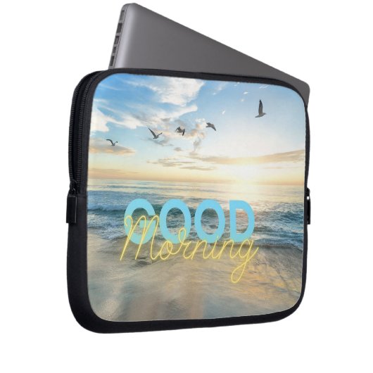 Good Morning Blue Sky Laptopschutzhülle (Vorne Rechts)