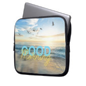 Good Morning Blue Sky Laptopschutzhülle (Vorderseite Links)