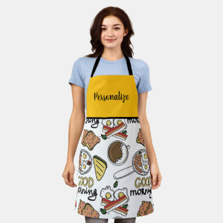 Good Morning Breakfast Apron Schürze