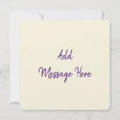 Good Morning Bridge Card Karte (Rückseite)