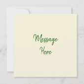 Good Morning Brie Karte (Rückseite)