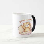 Good Morning Cat Tasse - Gemütliche und Niedliche (VorderseiteRechts)
