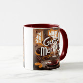 Good Morning Coffee Art #6 Tasse (VorderseiteRechts)