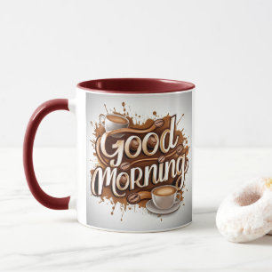 Good Morning Coffee Art #7 Tasse