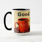Good Morning coffee cups, Tasse (Links)