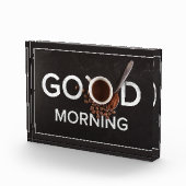 Good Morning Coffee Foto Block (Rechts)