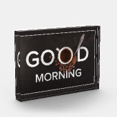 Good Morning Coffee Foto Block (Links)