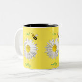 Good Morning Daisy Coffee Tasse (Vorderseite Links)